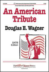 An American Tribute SATB choral sheet music cover